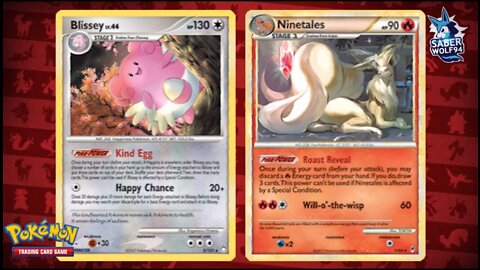Pokemon TCG Blissey Ninetales Deck 2009-2010 Format!!