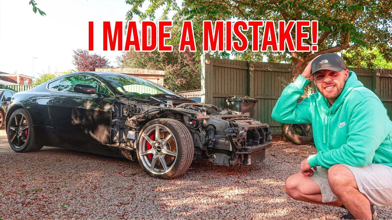 FIXING MY CRASHED ASTON MARTIN VANTAGE