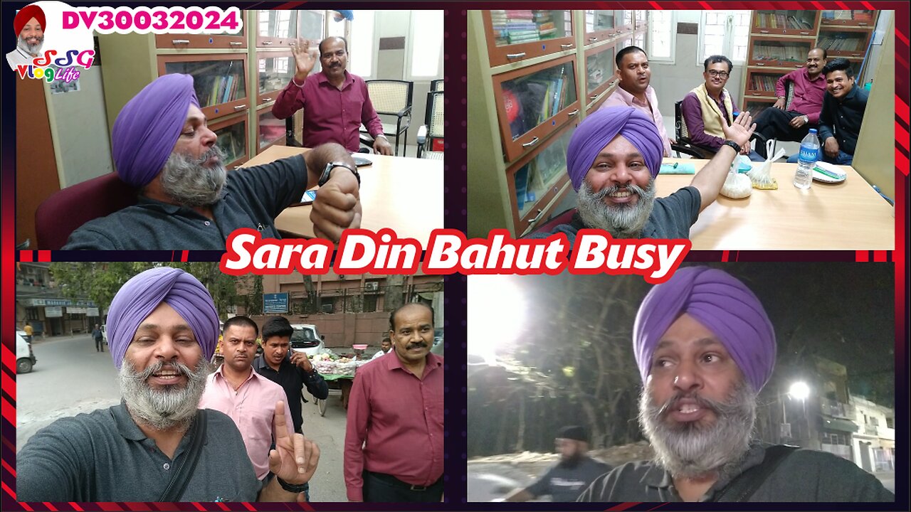 Sara Din Bahut Busy DV30032024 @SSGVLogLife