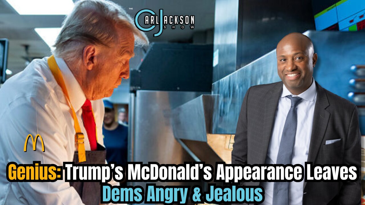 Genius: Trump’s McDonald’s Appearance Leaves Dems Angry & Jealous