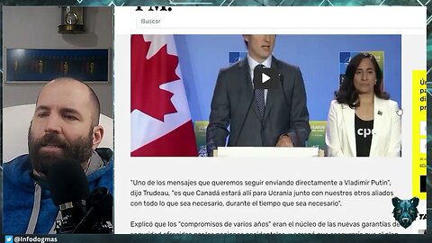 Trudeau A FAVOR De Una GUERRA ETERNA En Ucrania