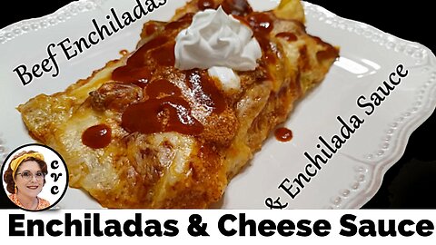 Beef Enchiladas, Cheese Sauce Recipes, Collard Valley Cooks