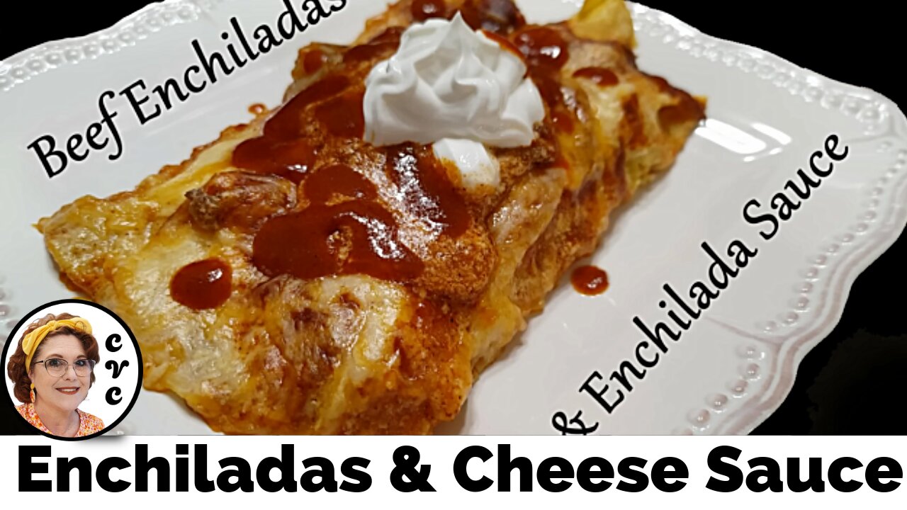 Beef Enchiladas, Cheese Sauce Recipes, Collard Valley Cooks