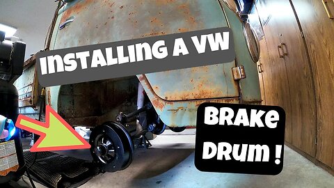 How to install a VW Bus Front Brake Drum - VW Life