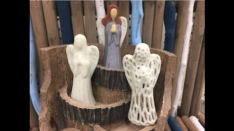 3D Printed Angel Ornament Statue
