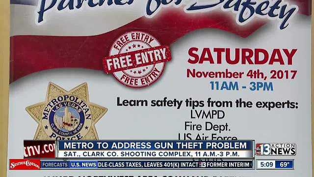 Las Vegas police giving away gun locks