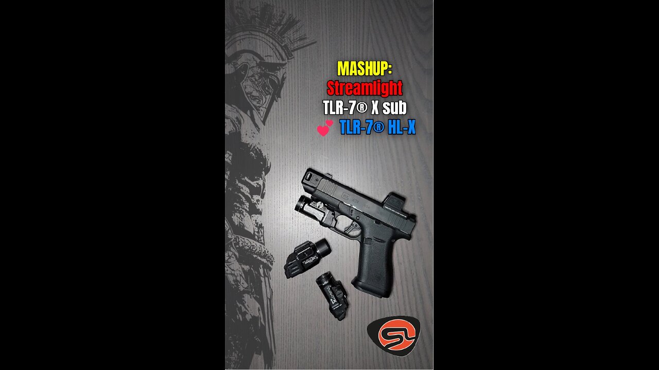 MASHUP: Streamlight TLR-7® X sub 💕 TLR-7® HL-X #edc #pewpew