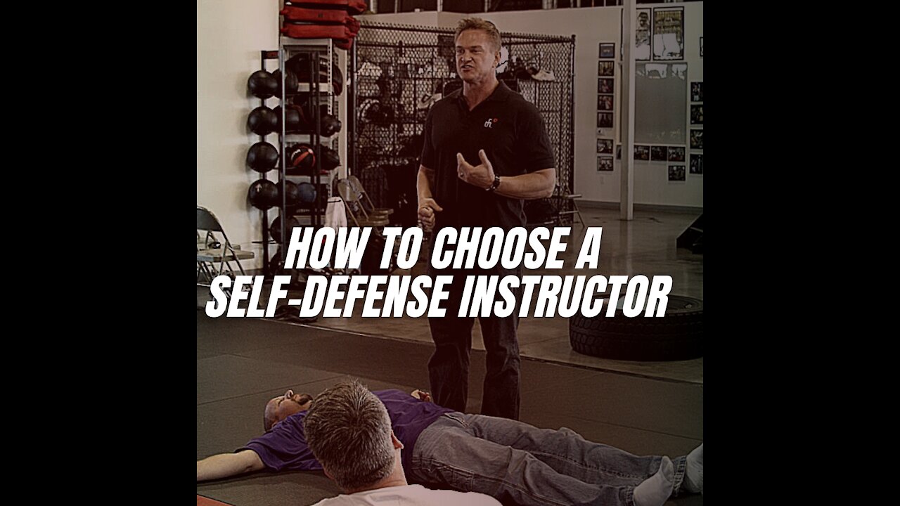 Choose Your Instructor Wisely