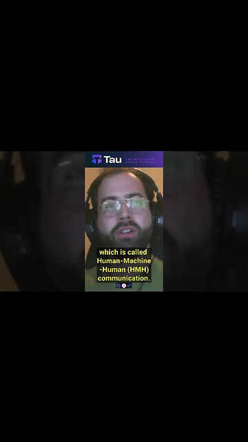 4AR3 Human Machine Human Communication 💎 #humanmachinehumancommunication #shorts #TauNet #Agoras