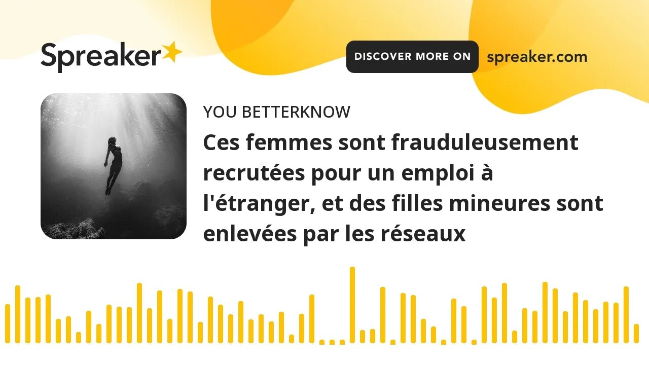 Ces femmes sont frauduleusement recrutées pour un emploi à l'étranger, et des filles mineures sont e