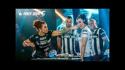 Najpotężniejsze kobiety slap fightingu! Monika Waldek vs Ewa Tygrysica PUNCHDOWN 5 Super Fight😍🥰