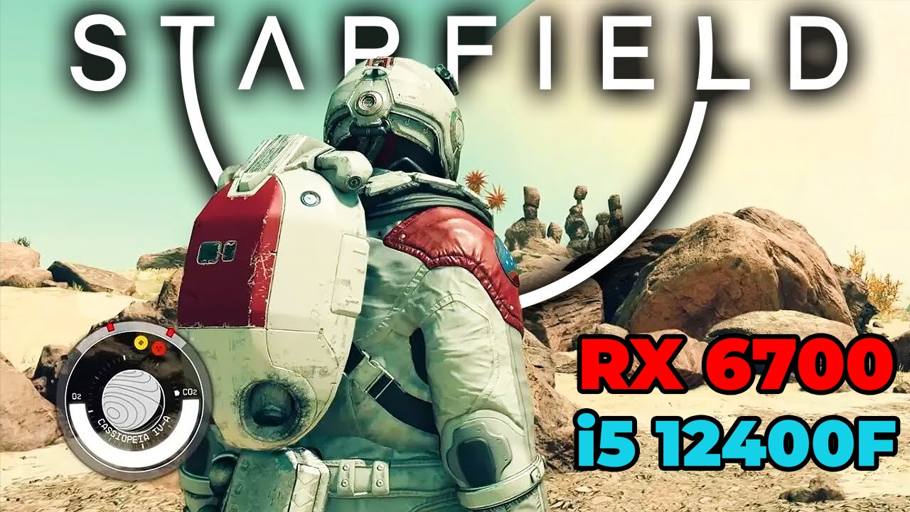 Starfield (update 1.8.86)| RX 6700 | i5 12400f | Ultra Settings | Benchmark