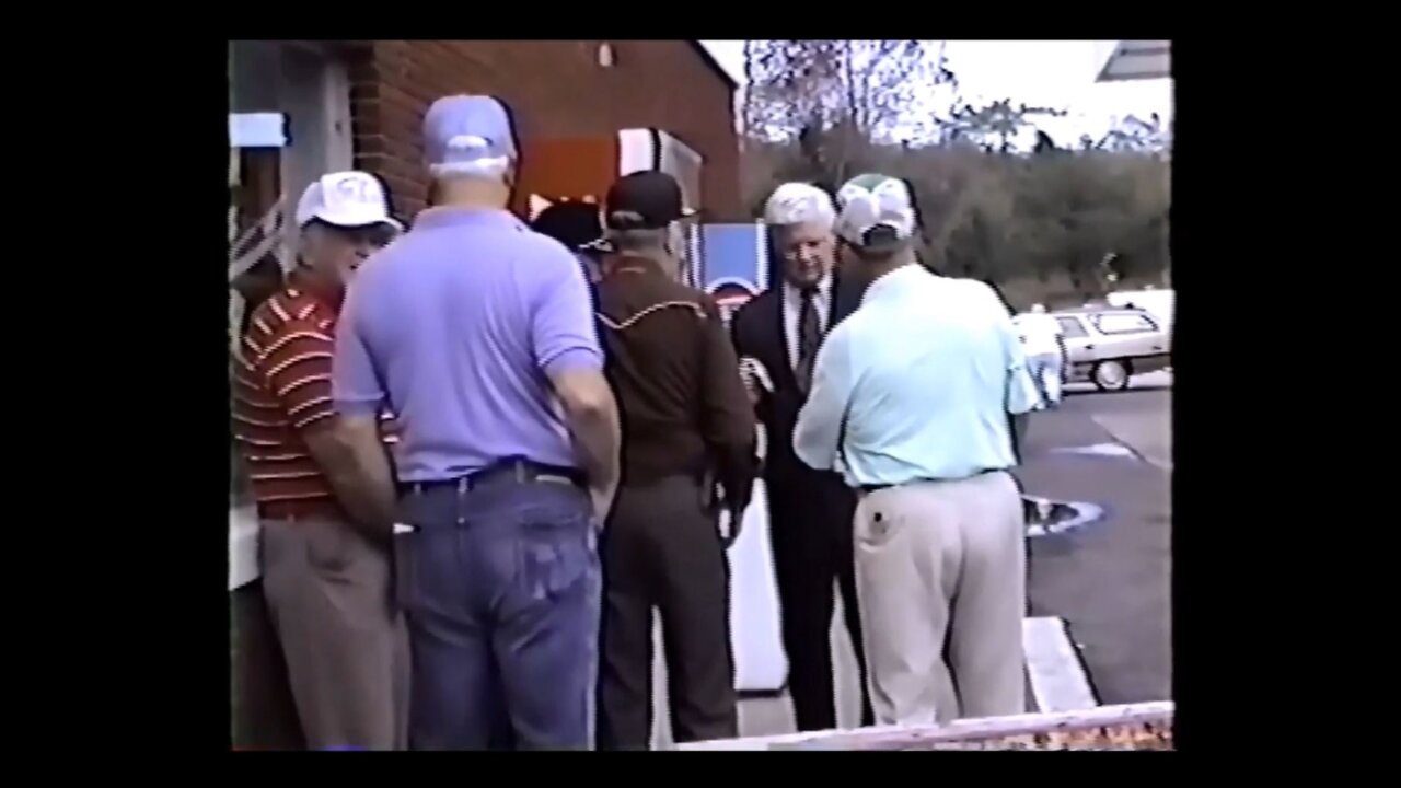 Rep Hal Rogers At Sam Davis Grocery Burnside Kentucky October 20th 1994