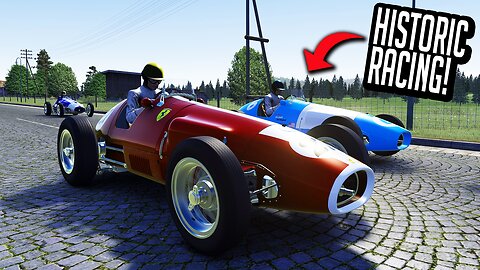Racing The 1952 Ferrari At Historic Bremgarten in Assetto Corsa!