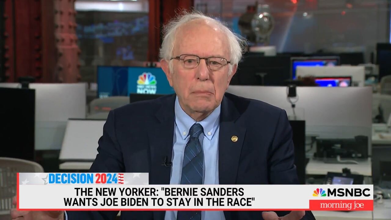 Reason Bernie Sanders Wants Dems to Focus on Biden's Record Belongs in a Trump Ad