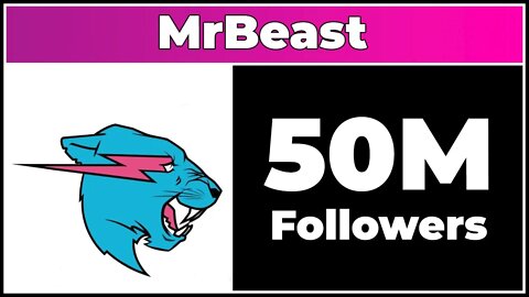 MrBeast Hit 50 Million Followers on TikTok