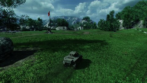 M5 STUART American Light Tank in Action at World of Tanks