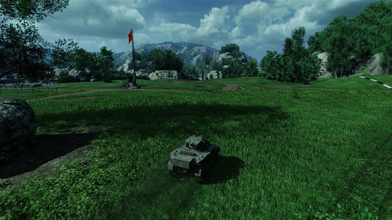 M5 STUART American Light Tank in Action at World of Tanks