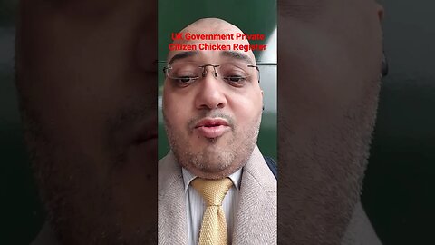 UK Government Private Citizen Chicken Register #Freedom​ #Rumble​