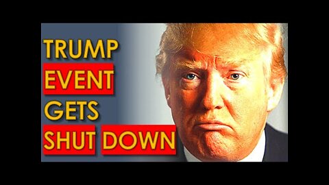 Trump Mar-a-Lago Event gets SHUT DOWN