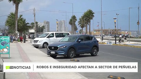 Queman vehículo tras robarlo en Coquimbo