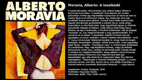 Moravia, Alberto: A ​leselkedő. Európa, Budapest, 1988
