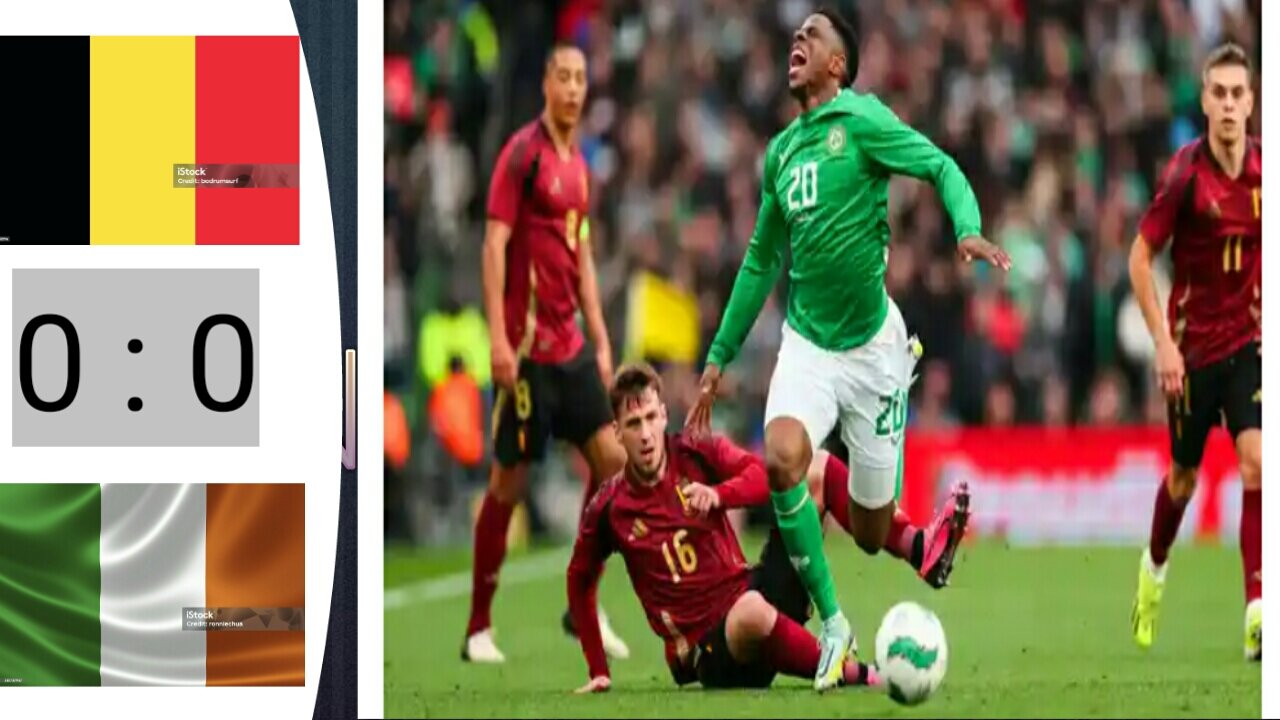 Republic irland Vs Belgium 0_0| Highlights & penalty 2024