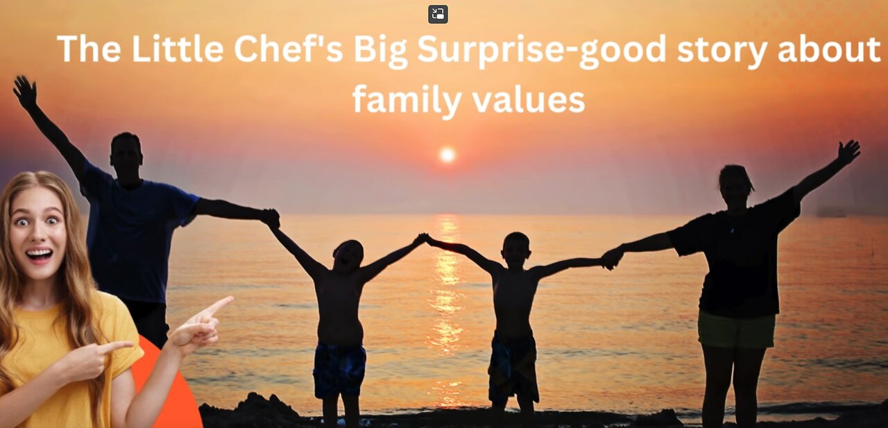 The Little Chef's Big Surprise-good story about family values