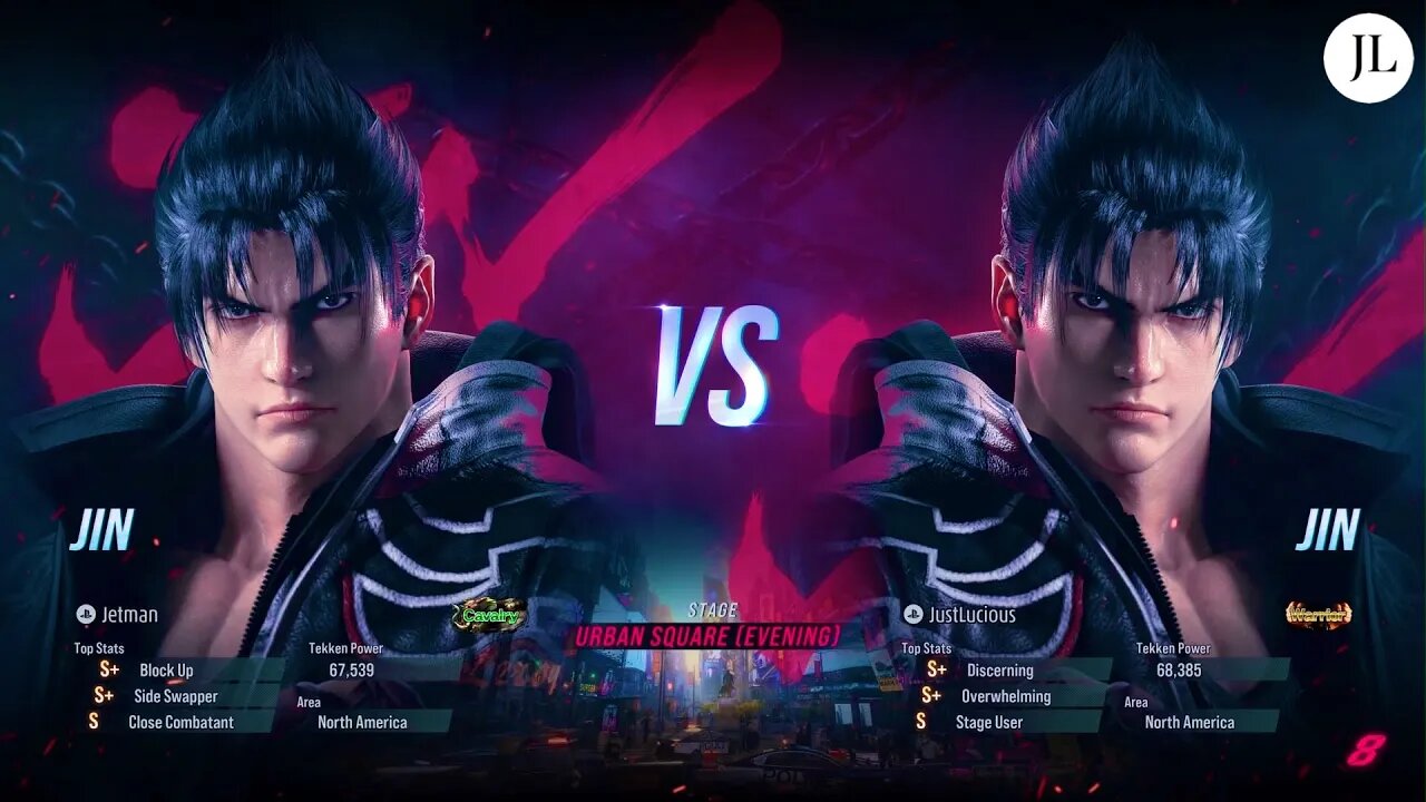 TEKKEN 8 - Jin vs Jin. Rage Quit at the end (FT2) (Closed Network Test)