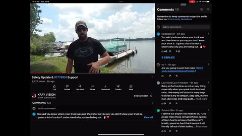 X ray where's the video and my comment same thing that happen in J Lynn50 only the + 🤔 . #1776RM