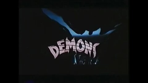 DEMONS (1985) Trailer [#VHSRIP #demons #demonsVHS]