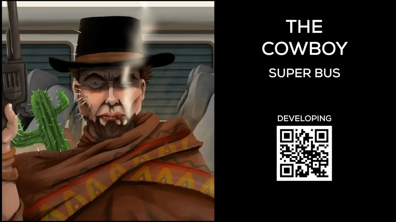 Timelapse Illustration Superbus - The Cowboy