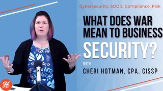 What Does War Mean to Business Security?