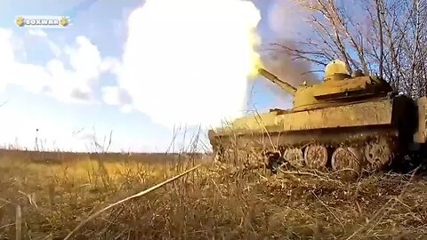 ‼️🇷🇺⚡️Боевая работа расчетов 122-мм САУ 2С1☆Гвоздика☆ #донбасс #спецоперация #новороссия
