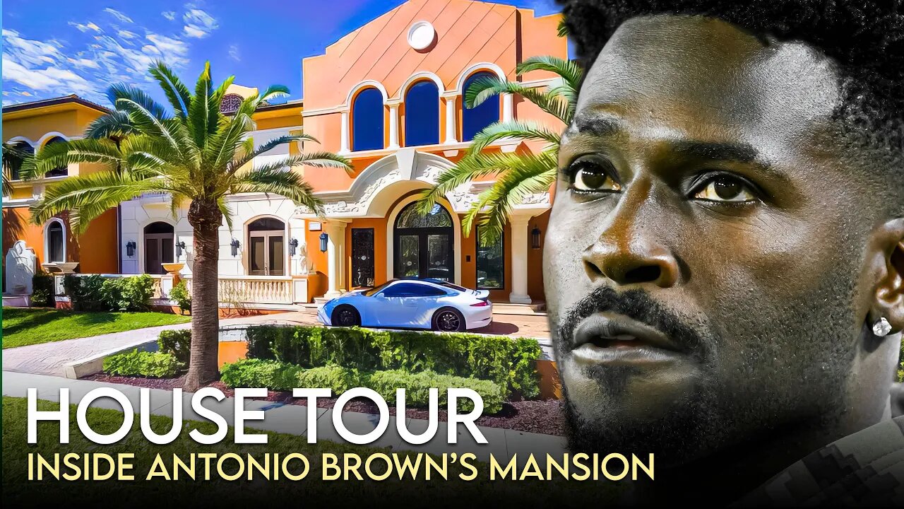 Antonio Brown | House Tour | $7 Million Miami Mansion & More