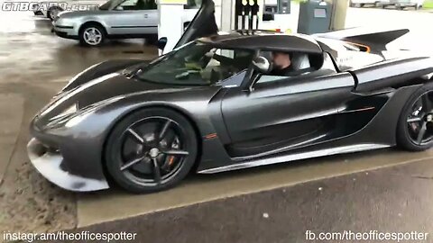 Now in 4k! STARTUP Koenigsegg Absolut Magma in Ängelholm, Sweden. Extremely brutal!