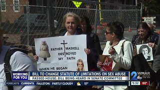 Bill to change statute of limitations on sex abuse