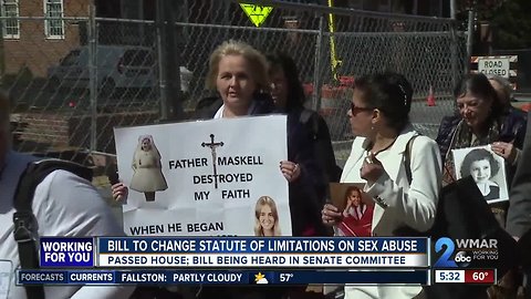 Bill to change statute of limitations on sex abuse