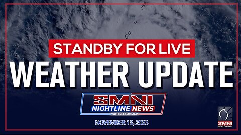 LIVE NOW: PAGASA weather update | November 15, 2023