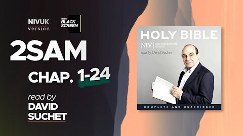 Sleep with God's Word: Read by Sir David Suchet | 2 Samuel with Black Screen Edition
