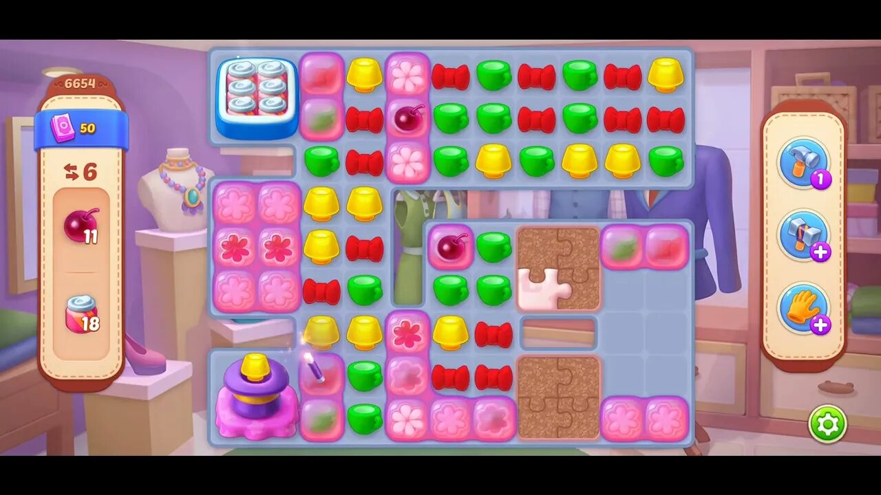 Playrix Homescapes Gameplay Walkthrough Level 6654