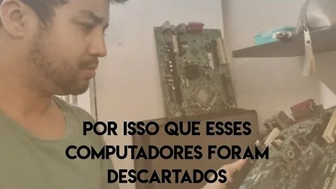 As duas placas que eu testei estavam queimadas