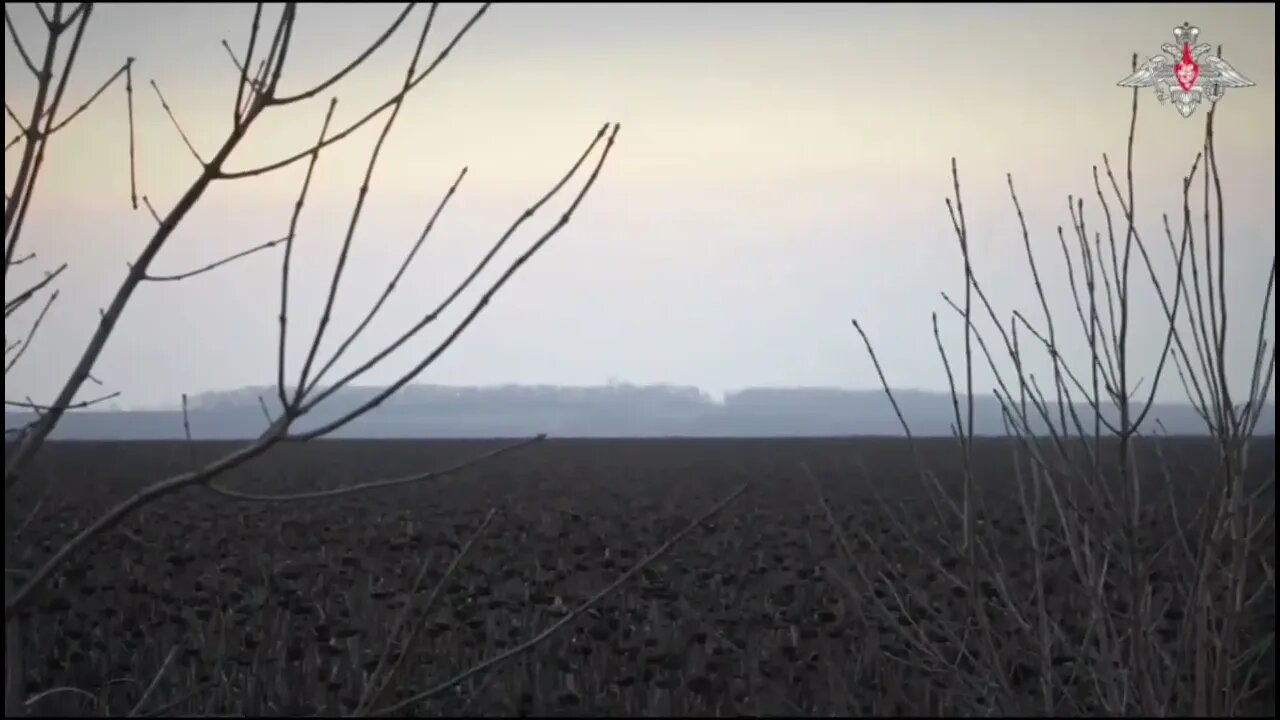 Russian Shtrum-S "Chrysanthemum" Tank Destroyer in action in Kremennaya Ukraine