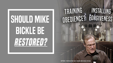 Should Mike Bickle Be Restored - Ep 395 - 11-12-2023