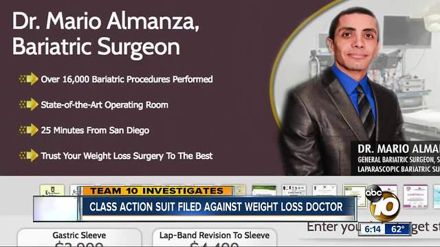Class action lawsuit filed against weight loss doctor