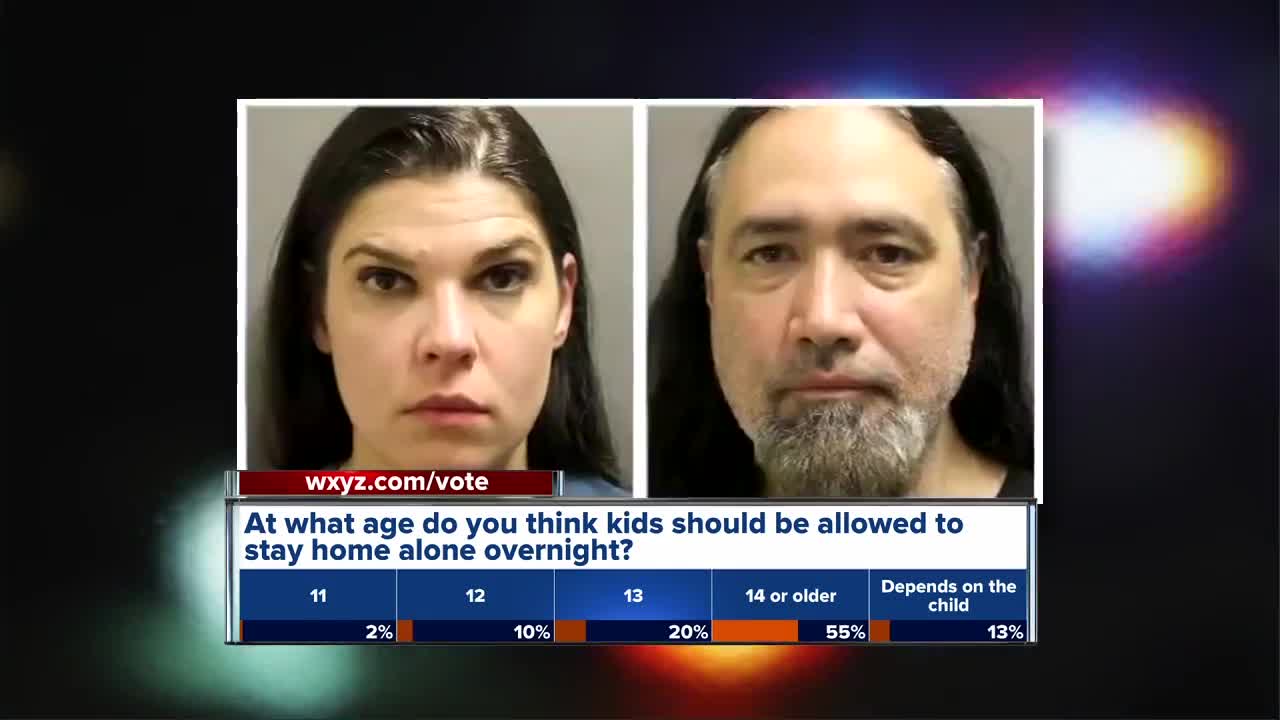 Texas couple accused of leaving 11-year-old daughter home alone while attending concert in Detroit