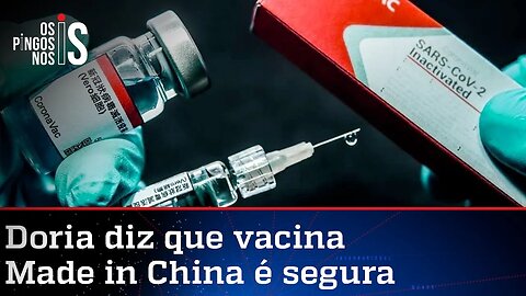 Vacina chinesa: 5,3% tiveram efeitos adversos