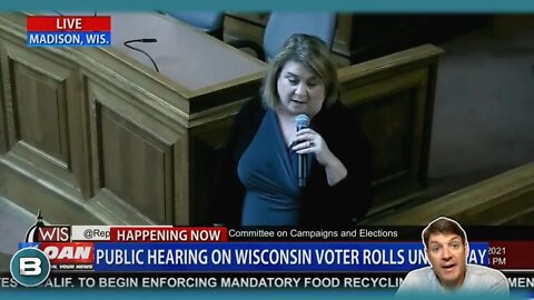 Wisconsin El*ction Hearing Revealed 119k Registered V*ters from 1918? What?