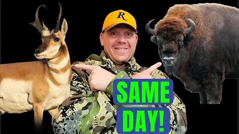Antelope and Bison in One Day!!! [Sneak Peak Episode]