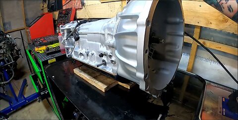 Pajero transmission rebuild.